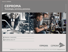 Tablet Screenshot of ceproma.com